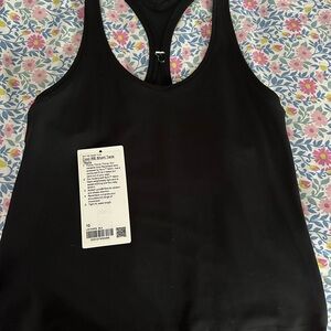 Lululemon Black Nulu racerback tank top